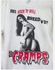 Белая футболка The Cramps Унисекс новая футболка Подарок фанату все размеры PA11725
