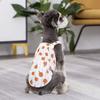 Factory Direct Sales, Summer Pet Dog Clothes, Pure Cotton Suspenders, Fruit Printed Vest, Fruit Pattern