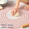 Kitchen Non Stick Silicone Baking Mats Liners Cake Rolling Cuttinig Pizza Dough Fondant Mat