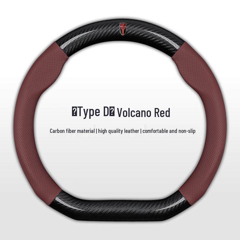 Adapts Hongqi Steering Wheel Cover for H5/H7/E-H9/HS7/HS5/HS3/EQM5 - Ultra-thin, All-Season, Universal Fit