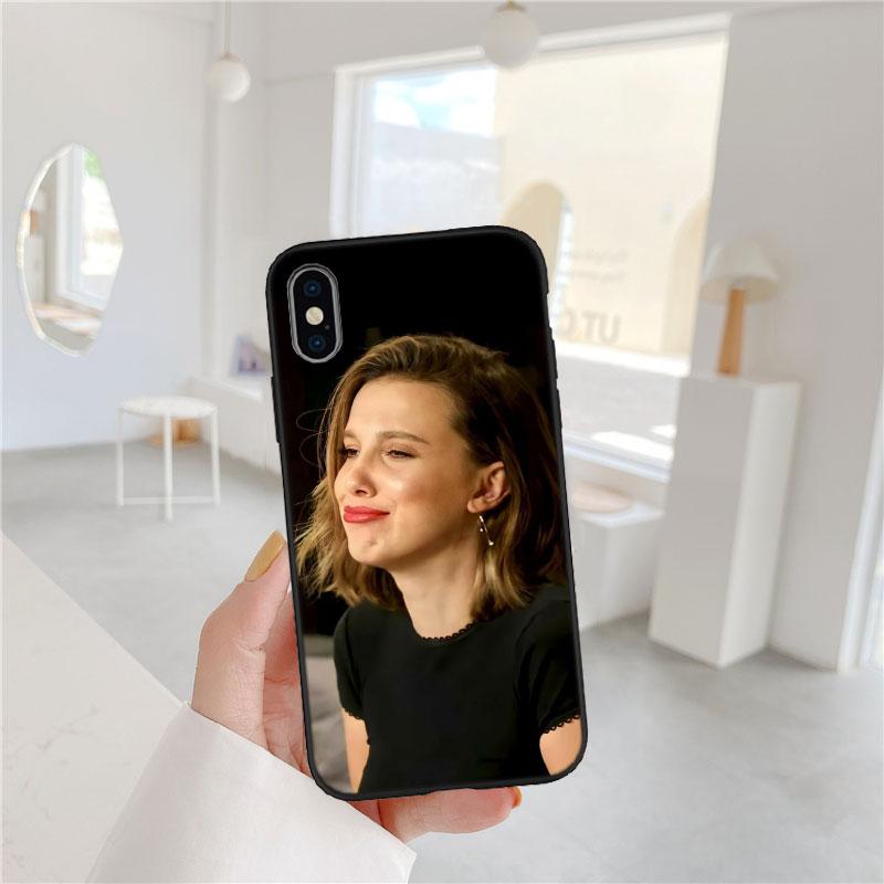 LO63 Чехол для телефона с Милли Бобби Браун для OPPO A40 A60 A80 A15 A16 A16K A12 A17 A17K A54 A54S A53 A53S A55 A56 A57 A98 F23
