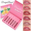 Six Suits Lip Glaze Mist Matte Matte Color Lip Color Lipstick Red Set