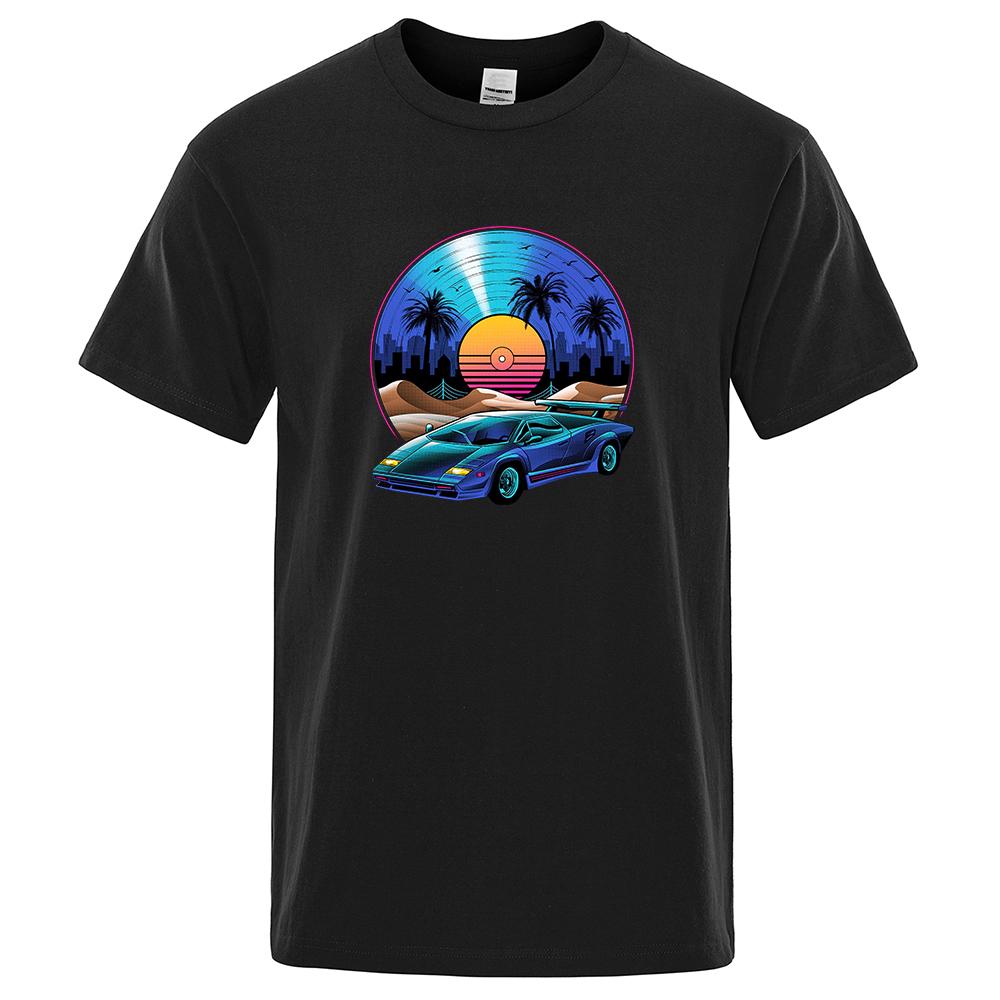 Ретро футболка для мужчин хип-хоп уличная одежда футболки с коротким рукавом мужские летние хлопковые топы с круглым вырезом футболки мужская одежда