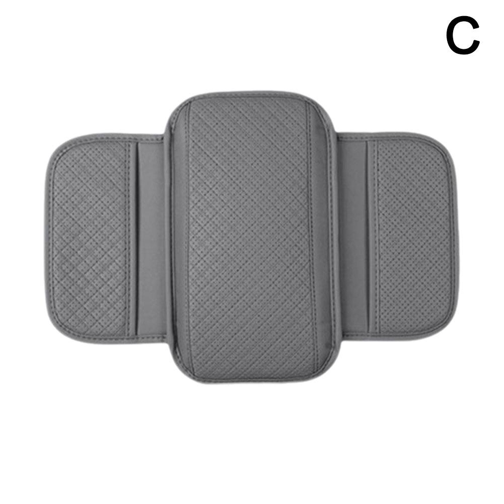 Универсальная подушка для подлокотника автомобиля, износостойкая защитная крышка для центральной консоли, подкладка для подлокотника автомобиля с карманом для хранения