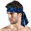 Спортивная повязка на голову для мужчин женщин Впитывающая пот и дышащая Повязки для тренировок Широкий край