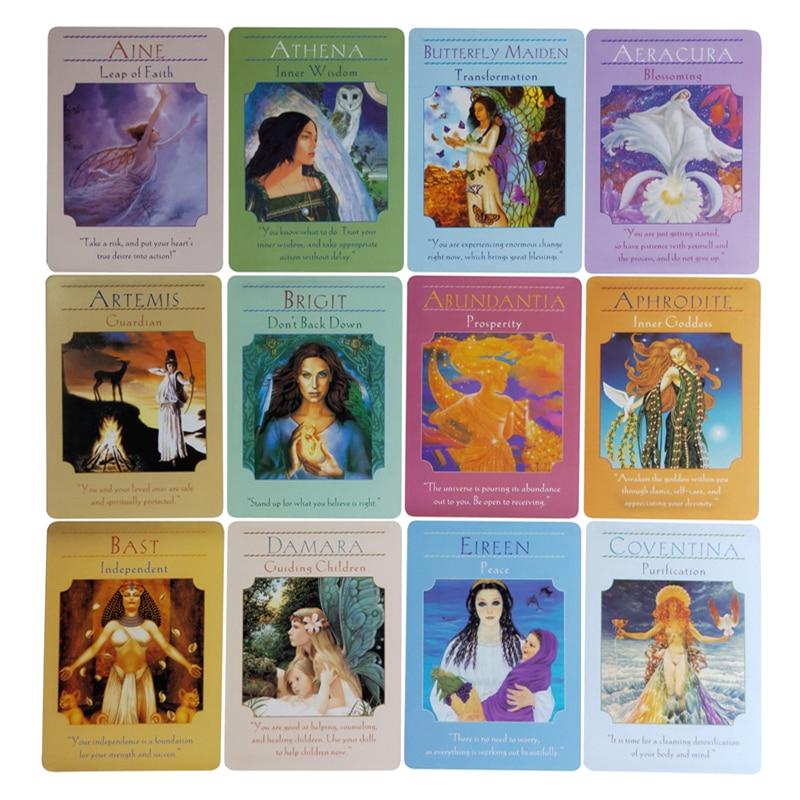 Карты Oracle Guidance Goddess, 44 предмета, предсказание судьбы, гадание на будущее, карты Таро, игральные карты, загадочный рождественский подарок