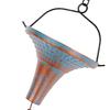 Metal Rain Chain Hanging Water Guide, 300 cm Outdoor Accent for Home Garden Roofline Drainage with Linked Cup Design and Exterior Use