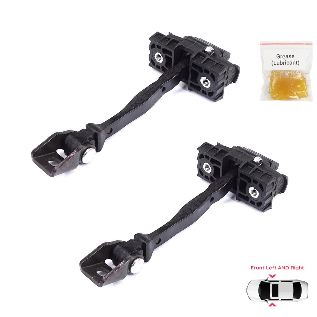 EDP1436-1 2 Pieces Front Door Stop Check Assy Limiter Strap for VW T-Roc A11 D11 2017-On 5-Door 2GA837249A 2GA837249B