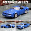 1/36 Pontiac Firebird Классическая игрушечная модель автомобиля для детей RMZ CiTY Литой сплав Миниатюрный автомобиль с откидным механизмом Коллекция Подарок для мальчика