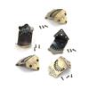 Mandolin Tailpiece Replacement Part for 8 String Mandolin, Mandolin Guitar Tailpiece Musical Instrument Part with Screws