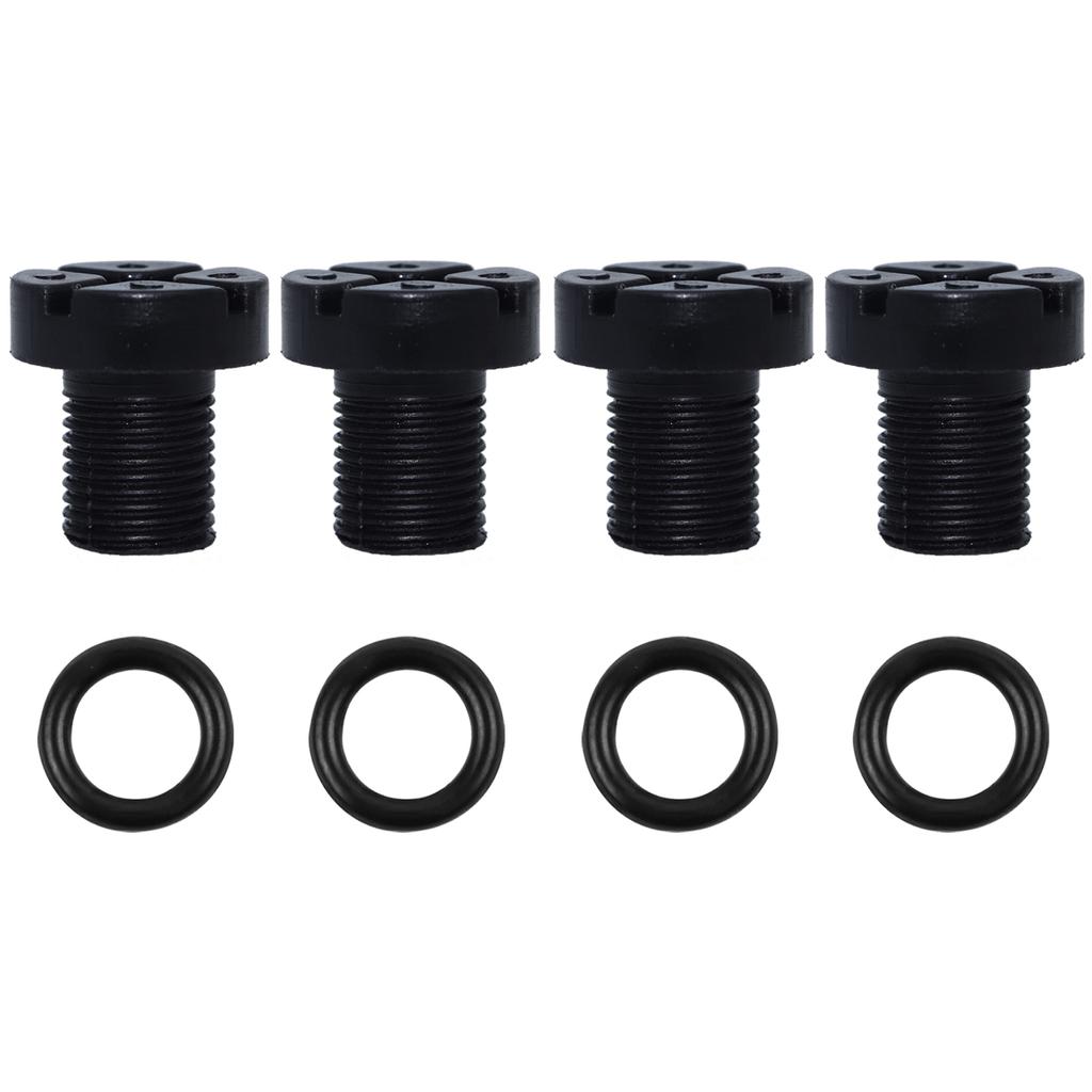 4X болт воздушного клапана охлаждающей жидкости, выпускной винт для BMW F30 E30 E36 E46 E90 E91, крышка радиатора, пробка расширительного бачка, замена крепления вентиляционного отверстия