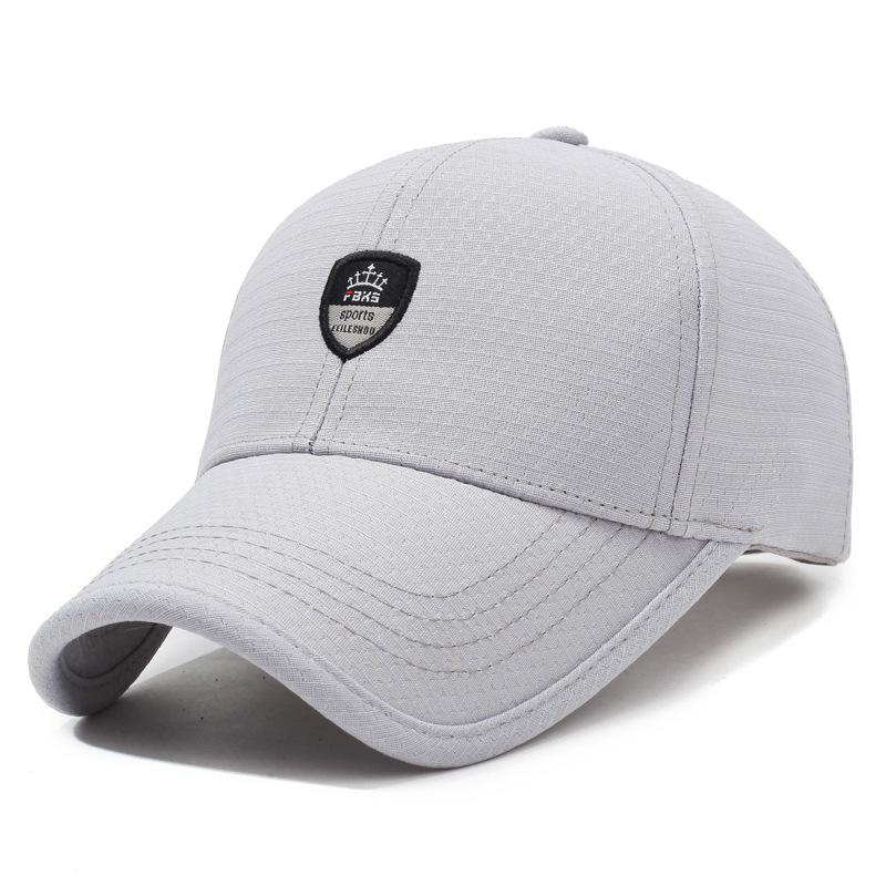 Кепка для мужчин среднего возраста, летняя дышащая кепка, бейсбольная кепка для занятий спортом на открытом воздухе, солнцезащитная кепка с козырьком