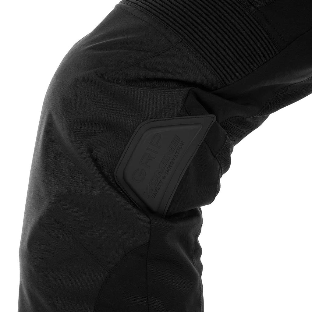 KOMINE PK-7453 Full Armored Mesh Pants for Motorcycles, Men's, Black, Size XS (07-7453)