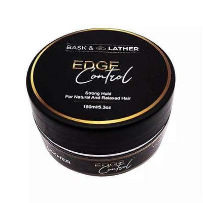 Гель для контроля краев волос сильной фиксации с касторовым маслом, нежирный, не осыпается, не оставляет белого налета, стойкий, натуральная формула, для всех типов волос, 5,3 жидких унции
