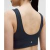 Lululemon Align  V NeCk Bra  Light Support  C D Cup True naVy