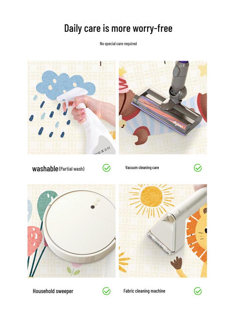 Children's Room Cute Cartoon Non-Slip Bedside Rug