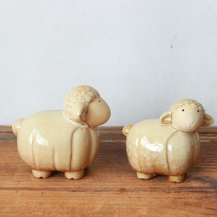 Ceramic Owl Ornaments - Home Decor Animal Crafts 1003