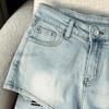3D Bow Female's Denim Shorts High Waisted Solid Color Slim Fashion Half Pants Summer Hot Girl Sexy Clothing