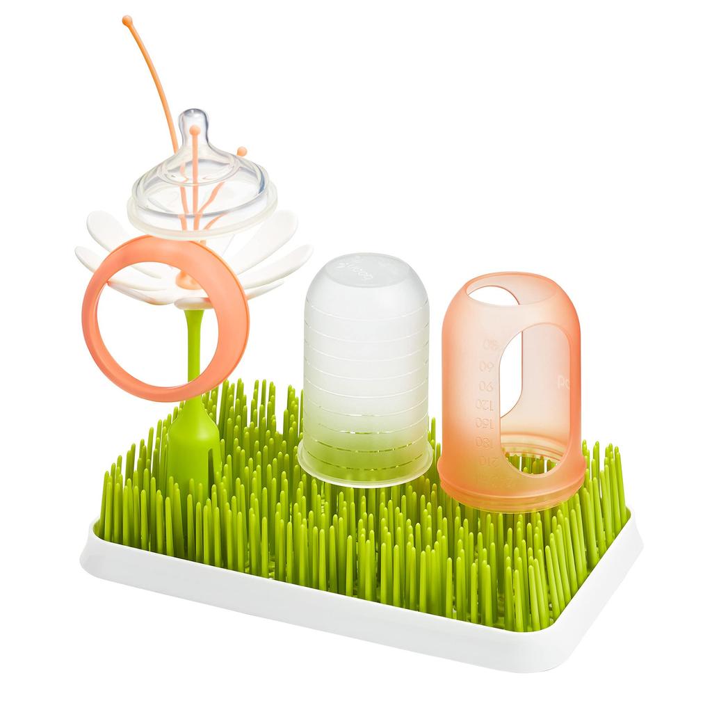Takara Tomy Boon Dry Rack Turf Green Baby Bottle Rack
