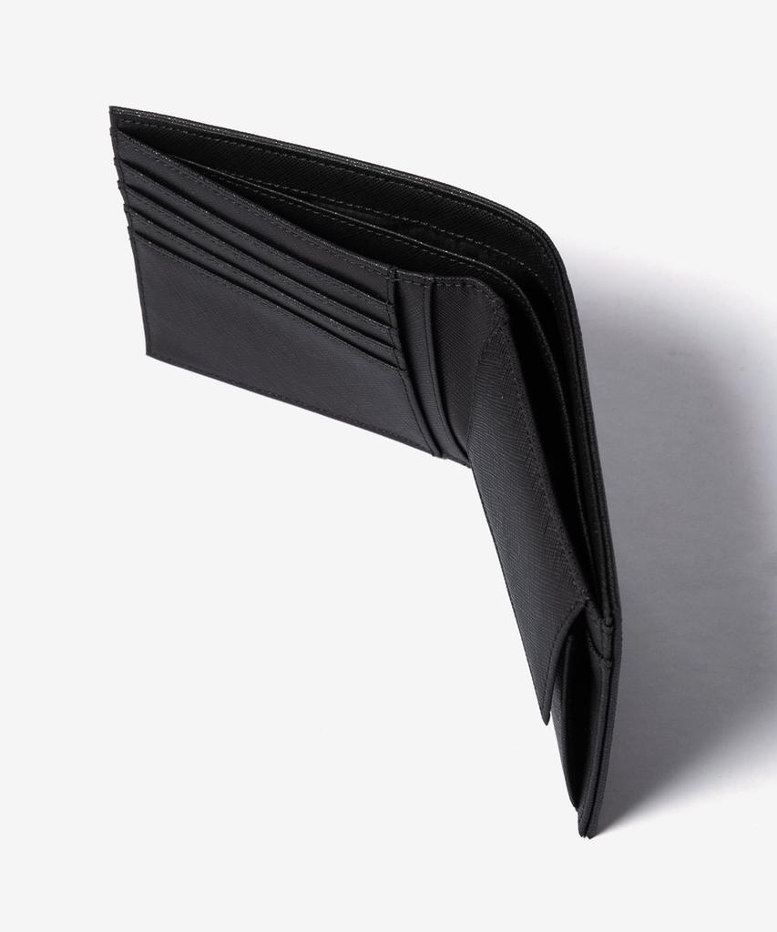 Кошелек Y4R165 Y138E ASV COINPOCKET WALLET [Emporio Armani] Складывающийся пополам Мужской ЧЕРНЫЙ/Черный [Б/у]