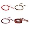 1PC/3PCs Handmade Jewelry Adjustable Tibetan Buddhist Knots Bracelet Weave Bangle Red Rope