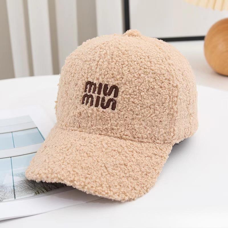 Модная бейсболка в корейском стиле, женская, новая, осенне-зимняя, из овечьего бархата, уличная, теплая бейсболка с надписями