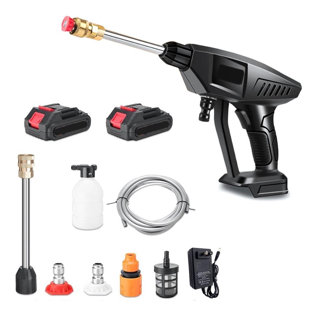 Беспроводная мойка высокого давления, портативный аппарат высокого давления 120 фунтов на квадратный дюйм с аккумулятором и зарядным устройством 24 В