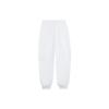 Li Ning CF X Haizhenwang Designer Collaboration SS22 Однотонные светоотражающие детали Эластичный пояс джоггеры женские брюки белые AYKSB54-1