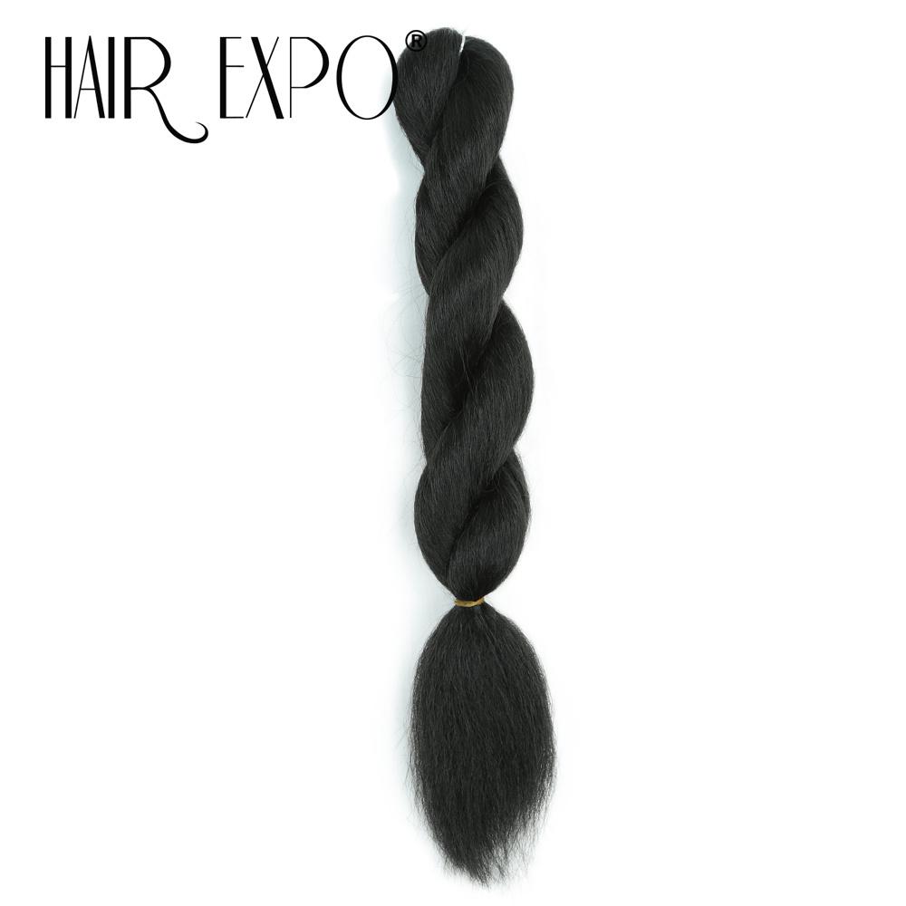 16Inch Vixen Crochet Bulk Hair Synthetic Jumbo Braids Fluffy Yaki Straight Crochet Hair Afro Kinky Curly Braiding Hair Extension