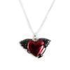 Les Trésors De Lily [L1339] - Red 'Coeur De Diablesse' Designer Necklace