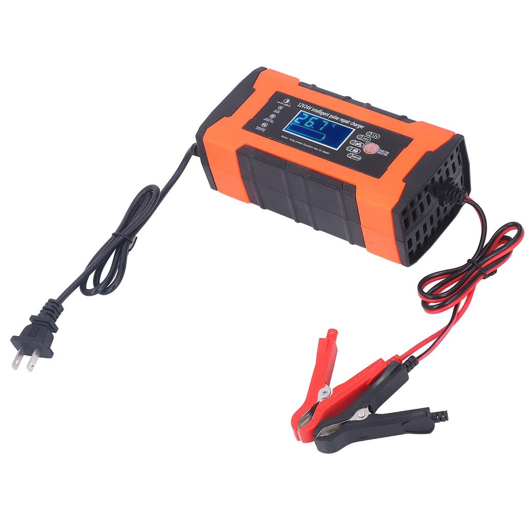 Зарядное устройство для аккумуляторов Pulse Repair 12 В 10 А 24 В 5 А для обслуживания автомобильных аккумуляторов