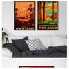 Vintage Wall Pictures Kraft Posters Coated Wall Stickers Home Decoration Kids Gift New Zealand Map Canvas Painting No Frame