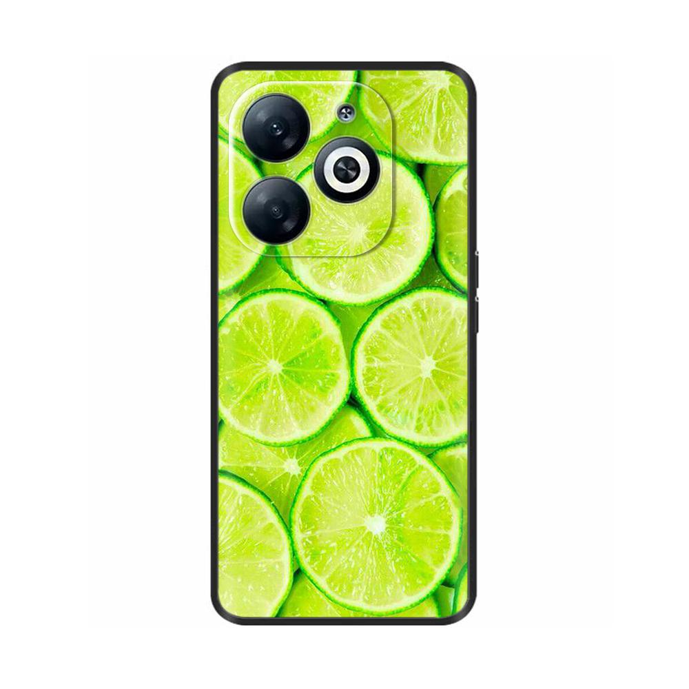 For Infinix Smart 8 Case Cover Funda Black Soft Silicone TPU Protective Phone Case For infinix Smart 8 Smart8 X6525 Bumper Coque