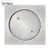 Stainless Steel Shower Floor Drain with Cleaning Port Drainage Port  Ground Drainage