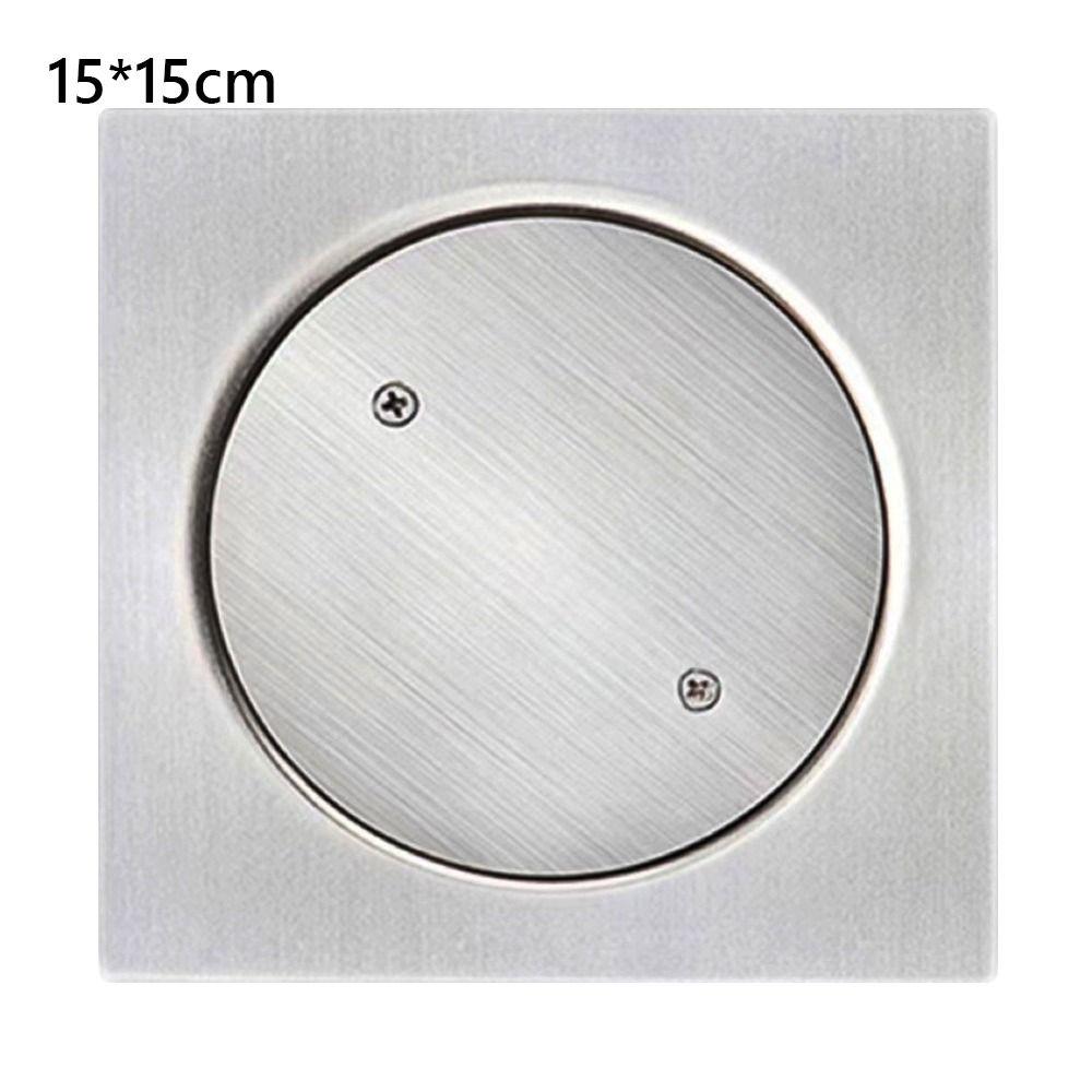 Stainless Steel Shower Floor Drain with Cleaning Port Drainage Port  Ground Drainage