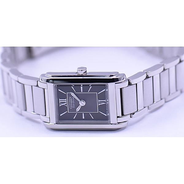 Citizen Женщины FRA36-2431 ( Смотреть FORMA Eco-Drive Women's) Прямоугольные часы из серебристого нержавеющего металла