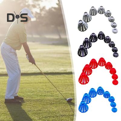 8 шт., пластиковые мячи для гольф-симуляторов, тренировочные мячи для гольфа на открытом воздухе и в помещении, коврики для гольфа для зимнего газона и драйвинг-рейнджа