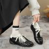 Модная женская обувь Весна Новая мода Повседневная обувь Студенческий стиль Широкий носок Мягкая удобная обувь на плоской подошве Уличная повседневная спортивная обувь