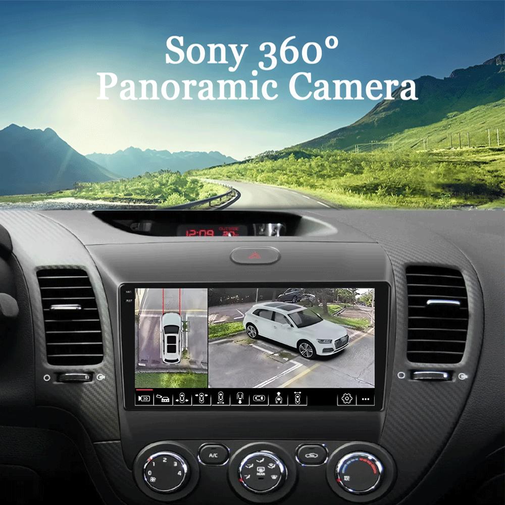 Автомобильное радио Android 14 Carplay Auto для Kia K3 Cerato Forte 2013-2017 RHD Навигация GPS Мультимедиа Видео Плеер 2din DVD Головное Устройство