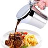 Beef Steak Gravy Dispenser Large Capacity Double Walled Insulated Stainless Steel Tomato Sauce Pots Kitchen Supplies