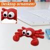3D-печатная фигурка-игрушка-орнамент Краб, подвижная модель