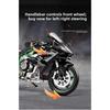 Большой размер 1/9 Kawasaki H2R Симуляция Спрей Модель Мотоцикла Игрушка Симуляция Сплав Модель Мотоцикла Мальчик Коллекция Автомобилей Ручная работа Подарок