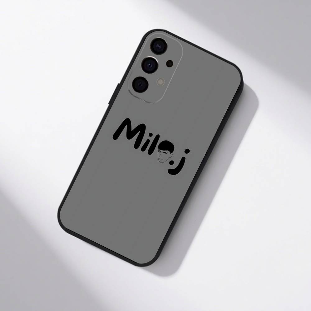 Чехол для телефона Singer Milo j Черный для Samsung S25,S24,S21,S22,S23,S30,Ultra,S20,Plus,Fe,Lite,5G