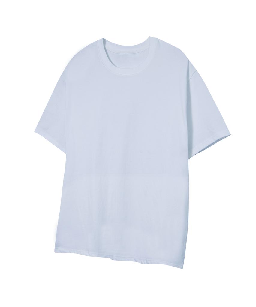 STANDARDERROR [2Pack][Solid] Basic Cotton Crew Neck Short Sleeve T-Shirt Package (10 Colors) (C Type)