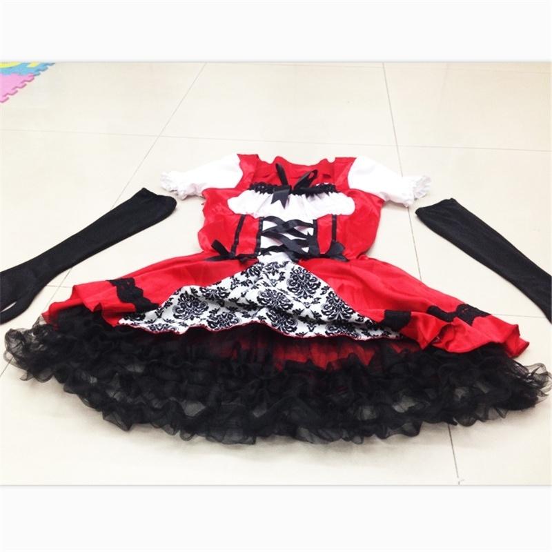 Сексуальный Disfraces Хэллоуин Кардинал Красная Шапочка Костюм Маленькая Красная Шапочка Сексуальные Костюмы Хэллоуина для Женщин Косплей Платье Партии