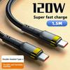 New 5 in 1 GaN Charger For 16 15pro Desktop Laptop Samsung 240W Fast Charging Adapter 120w Type To TypeC Cable Charger