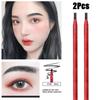 2-piece Waterproof Eyebrow Pencil Long and Lasting Eyebrow Tattoo Color Tone Professional Makeup Eyebrow Pencil XYZ