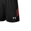 Under Armour Quick-Dry Loose Short Sleeve Training Knit Shorts Casual Sports Set Unisex Sets Black 21500531-001+21500204-001