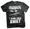 Chuck Norris I Blow Terrorists Away Unisex T-shirt