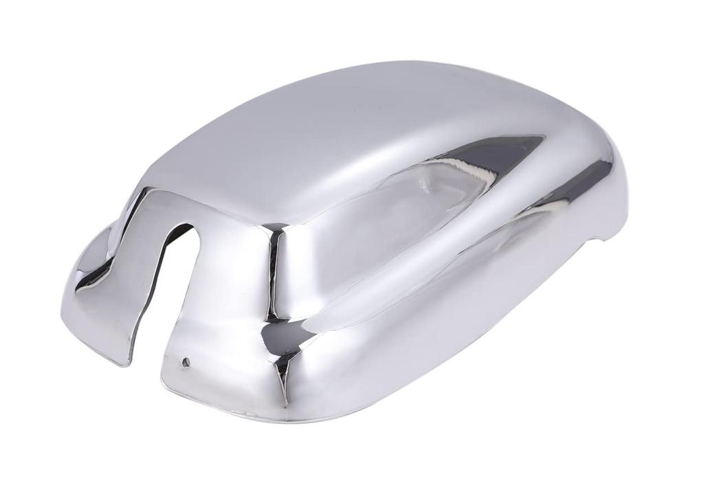 Chrome Mirror Cover Set for Mitsubishi Fuso Bluetec Canter 2010 with Under Mirror Universal Aftermarket Exterior Custom Truck 3-piece (November